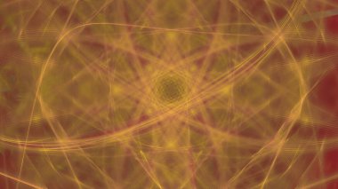 Fantezi kaotik renkli fraktal desen. Soyut Fraktal şekiller. 3D render resimde arka plan veya duvar kağıdı