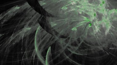 Fantezi kaotik renkli fraktal desen. Soyut Fraktal şekiller. 3D render resimde arka plan veya duvar kağıdı