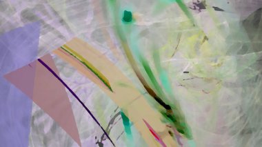 Fantezi kaotik renkli fraktal desen. Soyut Fraktal şekiller. 3D render resimde arka plan veya duvar kağıdı