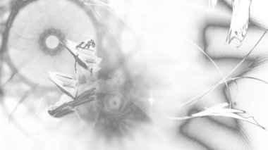 Fantezi kaotik renkli fraktal desen. Soyut Fraktal şekiller. 3D render resimde arka plan veya duvar kağıdı