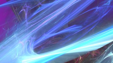 Fantezi kaotik renkli fraktal desen. Soyut Fraktal şekiller. 3D render resimde arka plan veya duvar kağıdı