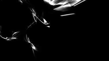 Fantezi kaotik renkli fraktal desen. Soyut Fraktal şekiller. 3D render resimde arka plan veya duvar kağıdı