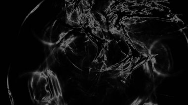 Fantezi kaotik renkli fraktal desen. Soyut Fraktal şekiller. 3D render resimde arka plan veya duvar kağıdı