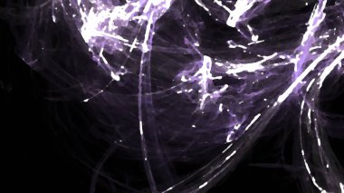 Fantezi kaotik renkli fraktal desen. Soyut Fraktal şekiller. 3D render resimde arka plan veya duvar kağıdı