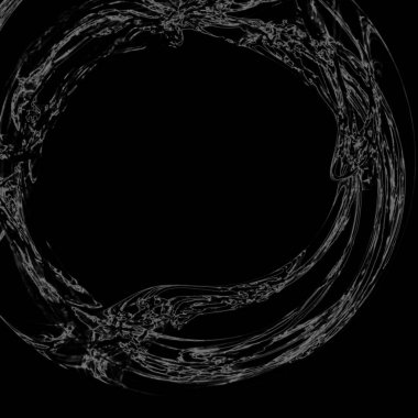 Fantezi kaotik renkli fraktal desen. Soyut Fraktal şekiller. 3D render resimde arka plan veya duvar kağıdı