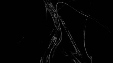 Fantezi kaotik renkli fraktal desen. Soyut Fraktal şekiller. 3D render resimde arka plan veya duvar kağıdı