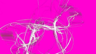 Fantezi kaotik renkli fraktal desen. Soyut Fraktal şekiller. 3D render resimde arka plan veya duvar kağıdı