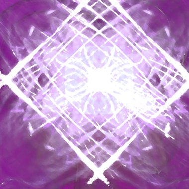 Fantezi kaotik renkli fraktal desen. Soyut Fraktal şekiller. 3D render resimde arka plan veya duvar kağıdı