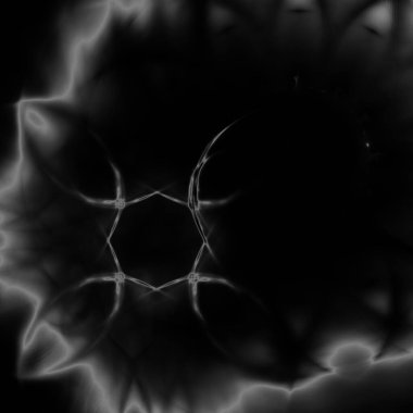 Fantezi kaotik renkli fraktal desen. Soyut Fraktal şekiller. 3D render resimde arka plan veya duvar kağıdı