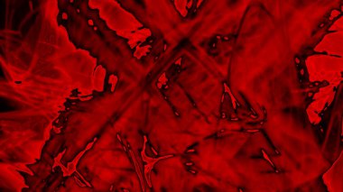 Fantezi kaotik renkli fraktal desen. Soyut Fraktal şekiller. 3D render resimde arka plan veya duvar kağıdı