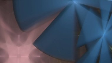 Fantezi kaotik renkli fraktal desen. Soyut Fraktal şekiller. 3D render resimde arka plan veya duvar kağıdı