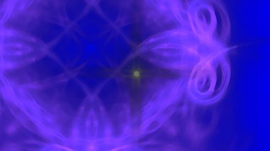 Fantezi kaotik renkli fraktal desen. Soyut Fraktal şekiller. 3D render resimde arka plan veya duvar kağıdı