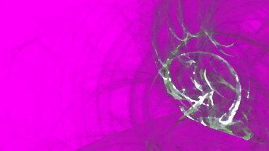 Fantezi kaotik renkli fraktal desen. Soyut Fraktal şekiller. 3D render resimde arka plan veya duvar kağıdı