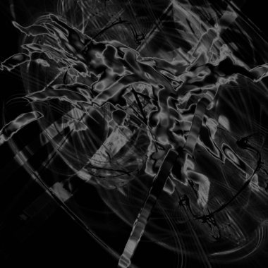 Fantezi kaotik renkli fraktal desen. Soyut Fraktal şekiller. 3D render resimde arka plan veya duvar kağıdı