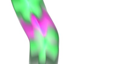 Fantezi kaotik renkli fraktal desen. Soyut Fraktal şekiller. 3D render resimde arka plan veya duvar kağıdı