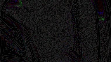 Fantezi kaotik renkli fraktal desen. Soyut Fraktal şekiller. 3D render resimde arka plan veya duvar kağıdı