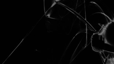 Fantezi kaotik renkli fraktal desen. Soyut Fraktal şekiller. 3D render resimde arka plan veya duvar kağıdı