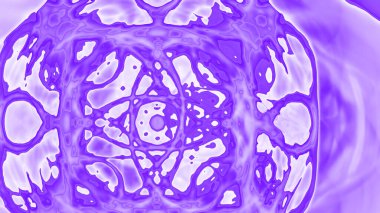 Fantezi kaotik renkli fraktal desen. Soyut Fraktal şekiller. 3D render resimde arka plan veya duvar kağıdı