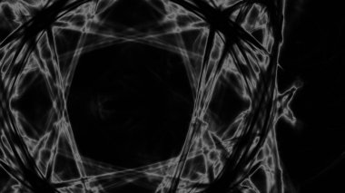 Fantezi kaotik renkli fraktal desen. Soyut Fraktal şekiller. 3D render resimde arka plan veya duvar kağıdı