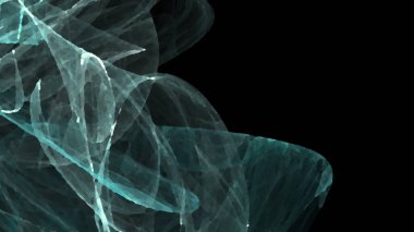 Fantezi kaotik renkli fraktal desen. Soyut Fraktal şekiller. 3D render resimde arka plan veya duvar kağıdı