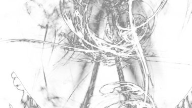 Fantezi kaotik renkli fraktal desen. Soyut Fraktal şekiller. 3D render resimde arka plan veya duvar kağıdı