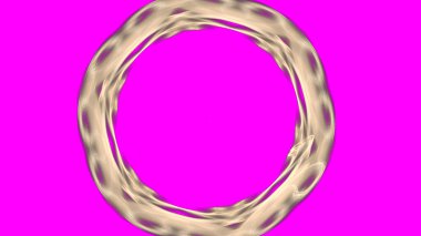 Fantezi kaotik renkli fraktal desen. Soyut Fraktal şekiller. 3D render resimde arka plan veya duvar kağıdı