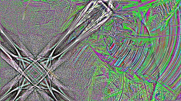 Fantasie chaotische kleurrijke fractale patroon. Abstracte fractale vormen. 3D rendering afbeelding achtergrond of behang — Stockfoto