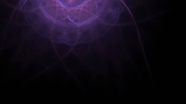 Fantezi kaotik renkli fraktal desen. Soyut Fraktal şekiller. 3D render resimde arka plan veya duvar kağıdı