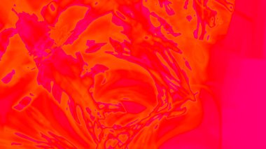 Fantezi kaotik renkli fraktal desen. Soyut Fraktal şekiller. 3D render resimde arka plan veya duvar kağıdı