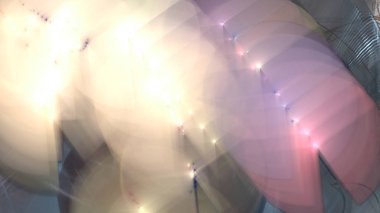 Fantezi kaotik renkli fraktal desen. Soyut Fraktal şekiller. 3D render resimde arka plan veya duvar kağıdı