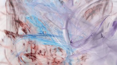 Fantezi kaotik renkli fraktal desen. Soyut Fraktal şekiller. 3D render resimde arka plan veya duvar kağıdı