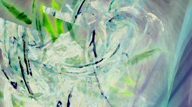 Fantezi kaotik renkli fraktal desen. Soyut Fraktal şekiller. 3D render resimde arka plan veya duvar kağıdı