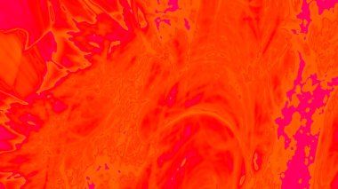 Fantezi kaotik renkli fraktal desen. Soyut Fraktal şekiller. 3D render resimde arka plan veya duvar kağıdı