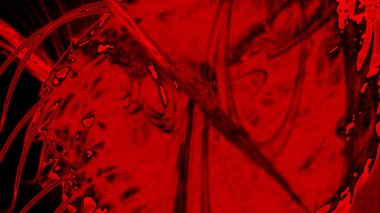 Fantezi kaotik renkli fraktal desen. Soyut Fraktal şekiller. 3D render resimde arka plan veya duvar kağıdı