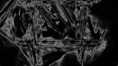 Fantezi kaotik renkli fraktal desen. Soyut Fraktal şekiller. 3D render resimde arka plan veya duvar kağıdı