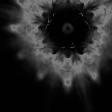 Fantezi kaotik renkli fraktal desen. Soyut Fraktal şekiller. 3D render resimde arka plan veya duvar kağıdı