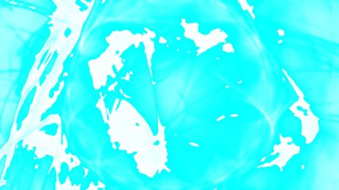 Fantezi kaotik renkli fraktal desen. Soyut Fraktal şekiller. 3D render resimde arka plan veya duvar kağıdı