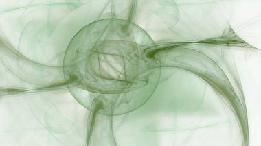 Fantezi kaotik renkli fraktal desen. Soyut Fraktal şekiller. 3D render resimde arka plan veya duvar kağıdı