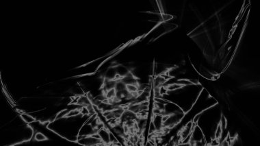 Fantezi kaotik renkli fraktal desen. Soyut Fraktal şekiller. 3D render resimde arka plan veya duvar kağıdı