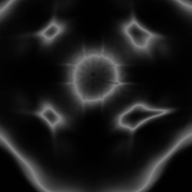 Fantezi kaotik renkli fraktal desen. Soyut Fraktal şekiller. 3D render resimde arka plan veya duvar kağıdı