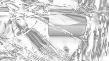 Fantezi kaotik renkli fraktal desen. Soyut Fraktal şekiller. 3D render resimde arka plan veya duvar kağıdı