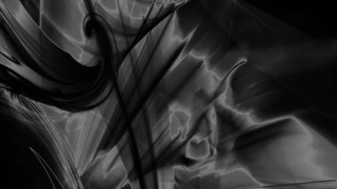 Fantezi kaotik renkli fraktal desen. Soyut Fraktal şekiller. 3D render resimde arka plan veya duvar kağıdı