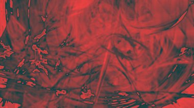 Fantezi kaotik renkli fraktal desen. Soyut Fraktal şekiller. 3D render resimde arka plan veya duvar kağıdı