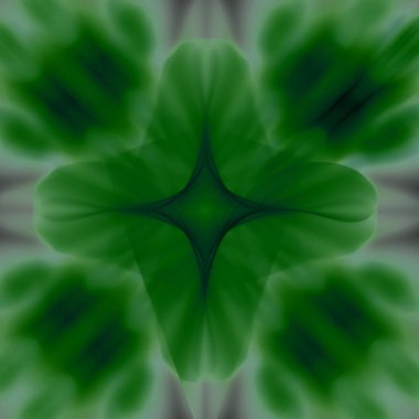 Fantezi kaotik renkli fraktal desen. Soyut Fraktal şekiller. 3D render resimde arka plan veya duvar kağıdı