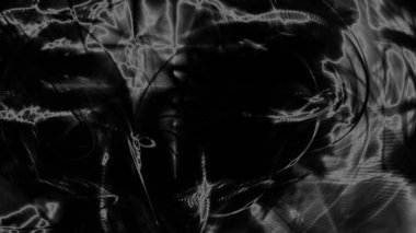 Fantezi kaotik renkli fraktal desen. Soyut Fraktal şekiller. 3D render resimde arka plan veya duvar kağıdı