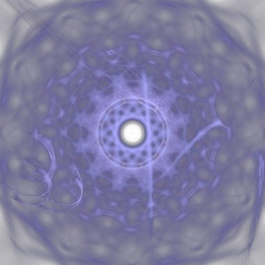 Fantezi kaotik renkli fraktal desen. Soyut Fraktal şekiller. 3D render resimde arka plan veya duvar kağıdı