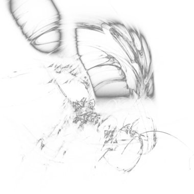 Fantezi kaotik renkli fraktal desen. Soyut Fraktal şekiller. 3D render resimde arka plan veya duvar kağıdı