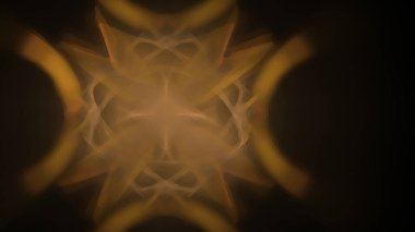 Fantezi kaotik renkli fraktal desen. Soyut Fraktal şekiller. 3D render resimde arka plan veya duvar kağıdı