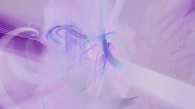 Fantezi kaotik renkli fraktal desen. Soyut Fraktal şekiller. 3D render resimde arka plan veya duvar kağıdı