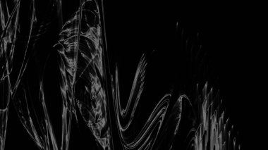 Fantezi kaotik renkli fraktal desen. Soyut Fraktal şekiller. 3D render resimde arka plan veya duvar kağıdı